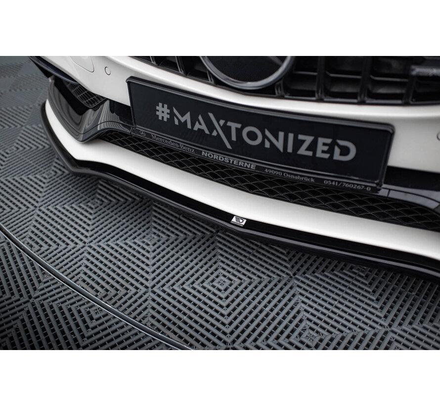 Maxton Design Set of Splitters Mercedes-AMG C63 Sedan / Estate W205 / S205