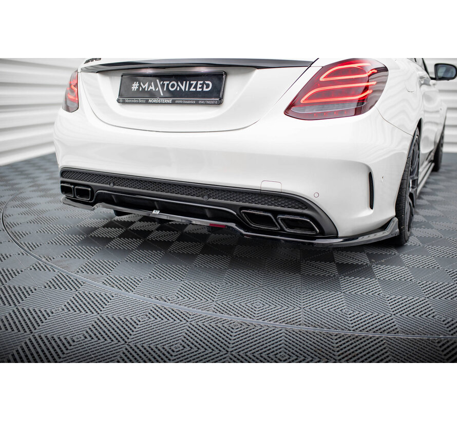 Maxton Design Set of Splitters Mercedes-AMG C63 Sedan / Estate W205 / S205