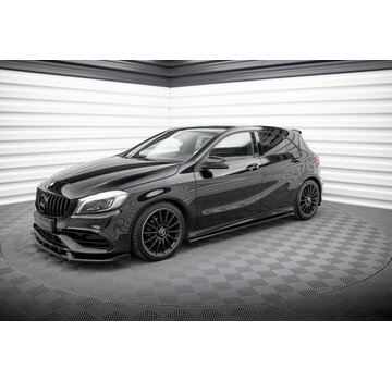 Maxton Design Maxton Design Set of Splitters Mercedes-Benz A AMG-Line W176 Facelift