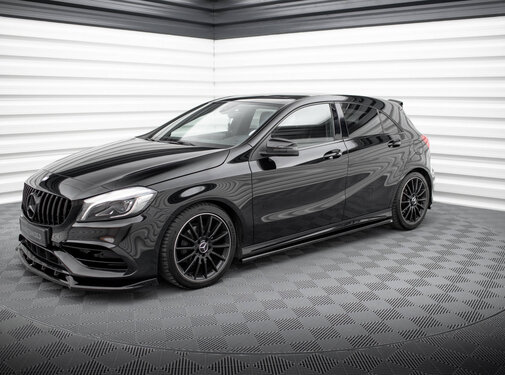 Maxton Design Maxton Design Set of Splitters Mercedes-Benz A AMG-Line W176 Facelift