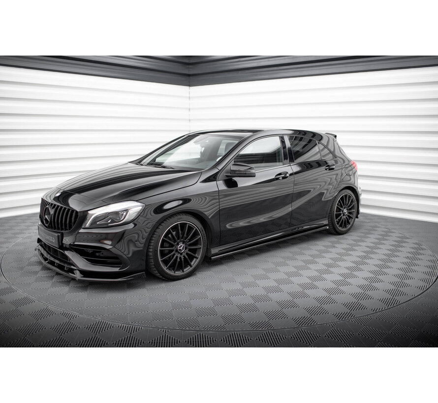 Maxton Design Set of Splitters Mercedes-Benz A AMG-Line W176 Facelift
