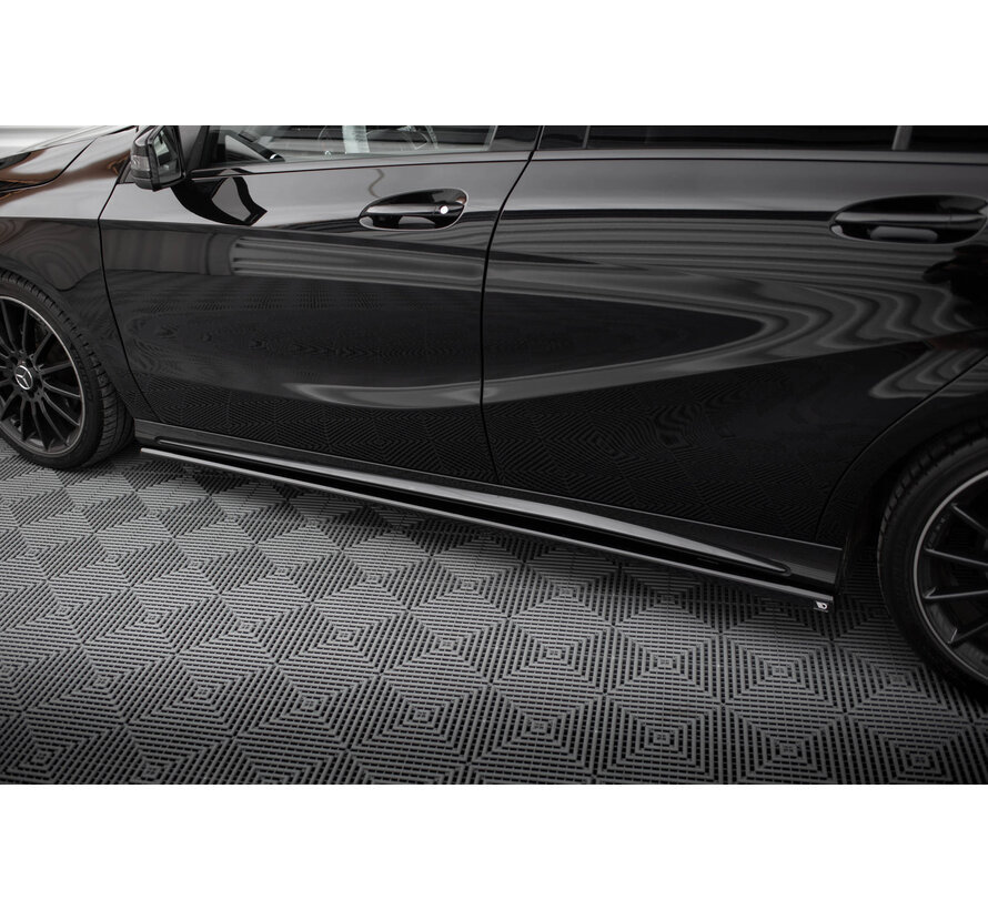 Maxton Design Set of Splitters Mercedes-Benz A AMG-Line W176 Facelift