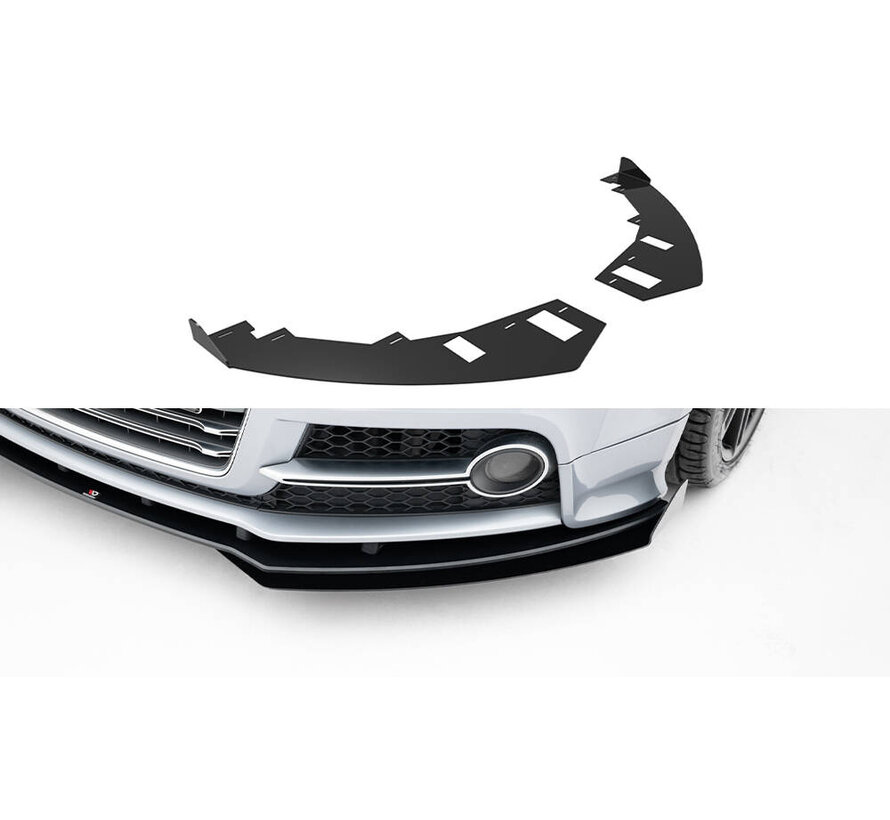 Maxton Design Front Flaps Audi TT S / TT S-Line 8J Facelift