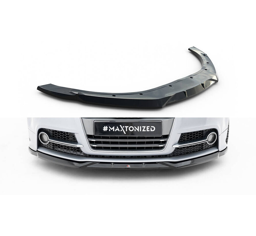 Maxton Design Front Splitter V.2 Audi TT S / TT S-Line 8J Facelift