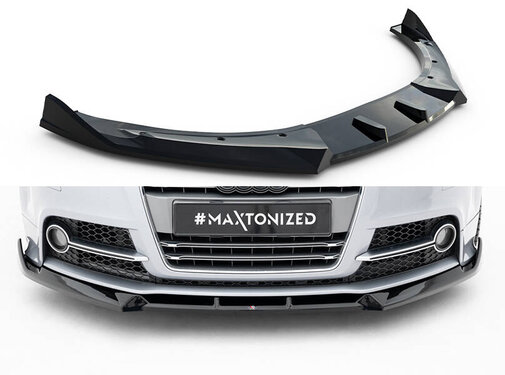 Maxton Design Maxton Design Front Splitter V.3 Audi TT S / TT S-Line 8J Facelift