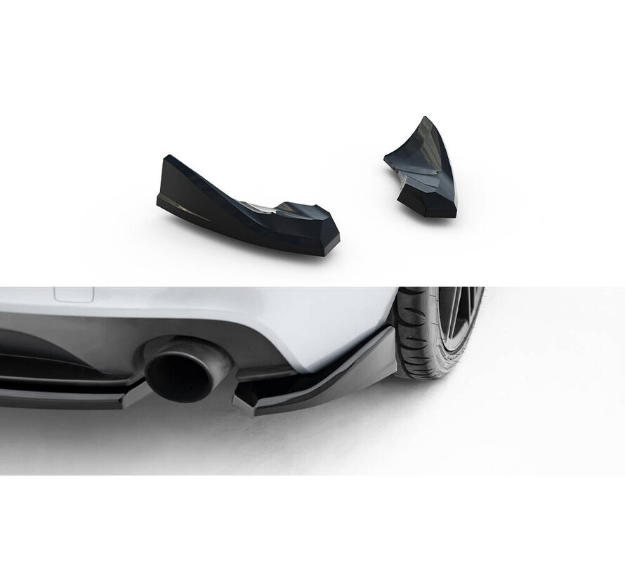Maxton Design Rear Side Splitters Audi TT S-Line 8J Facelift