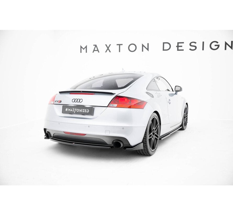 Maxton Design Rear Side Splitters Audi TT S-Line 8J Facelift