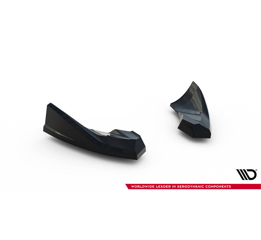 Maxton Design Rear Side Splitters Audi TT S-Line 8J Facelift