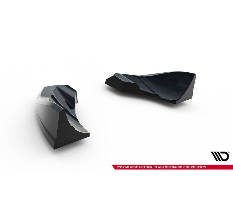 Maxton Design Rear Side Splitters Audi TT S-Line 8J Facelift