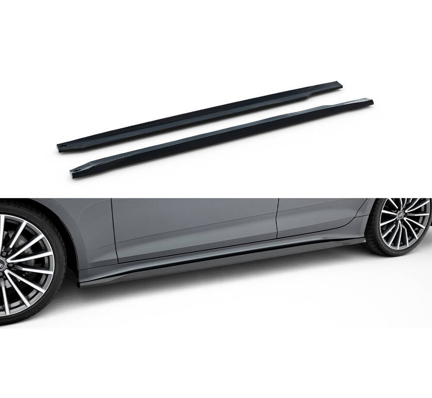 Maxton Design Side Skirts Diffusers Audi A5 Sportback F5 Facelift