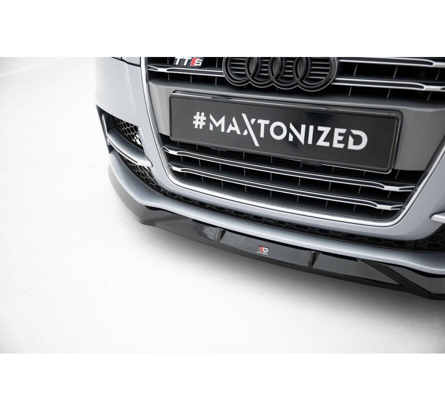 Maxton Design Set of Splitters Audi TT S-Line 8J Facelift