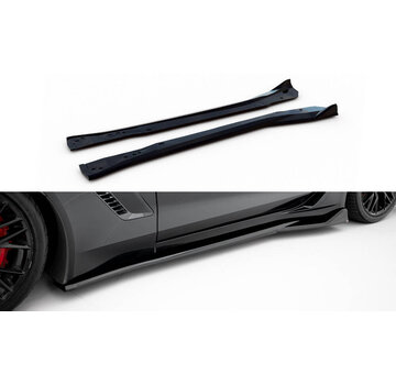 Maxton Design Maxton Design Side Skirts Diffusers Chevrolet Corvette Z06 C7