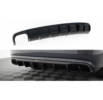 Maxton Design Maxton Design Rear Valance Audi A4 B8 Facelift (Single side dual exhaust version)