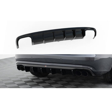 Maxton Design Maxton Design Rear Valance Audi A4 B8 Facelift (Version with dual exhausts on both sides)
