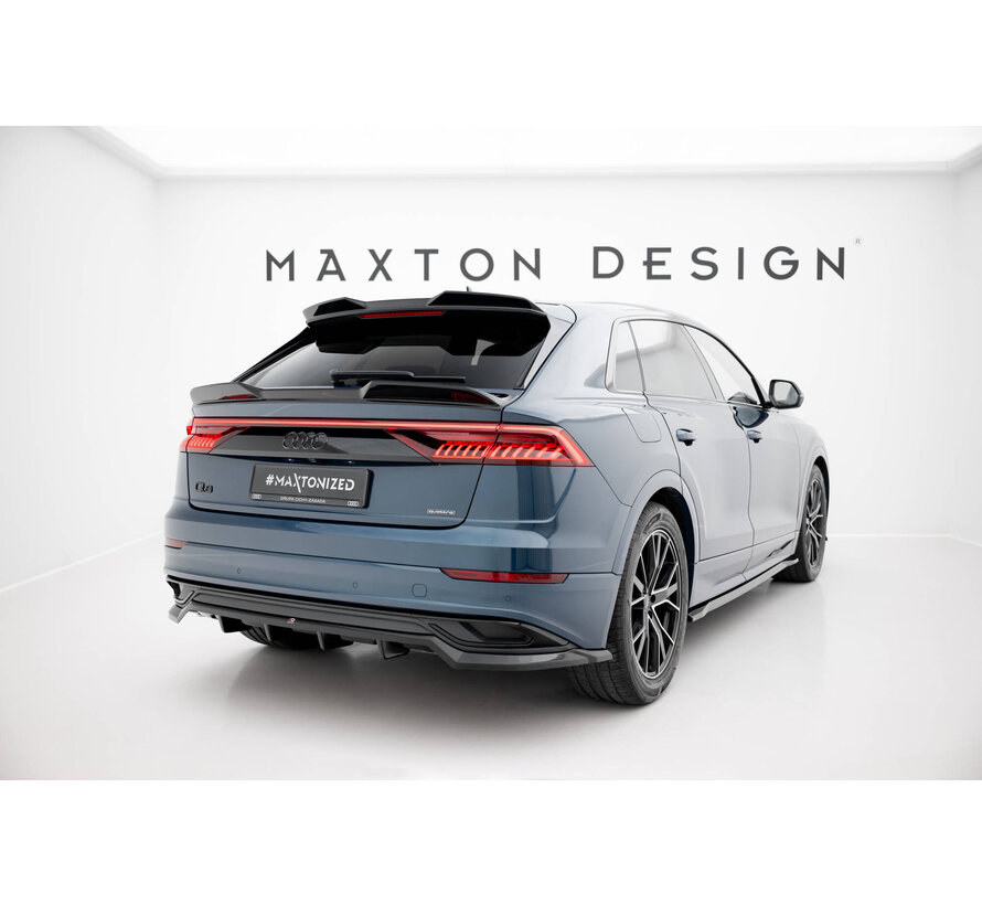 Maxton Design Rear Splitter (with vertical bars) Audi Q8 Mk1