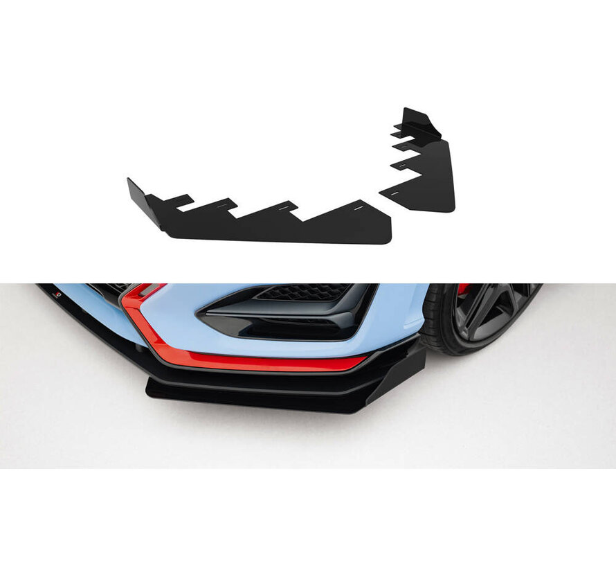 Maxton Design Front Flaps Hyundai Veloster N Mk2