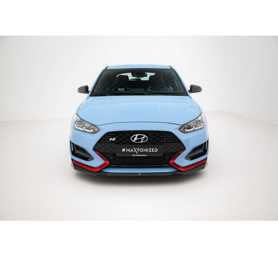 Maxton Design Front Splitter V.1 Hyundai Veloster N Mk2