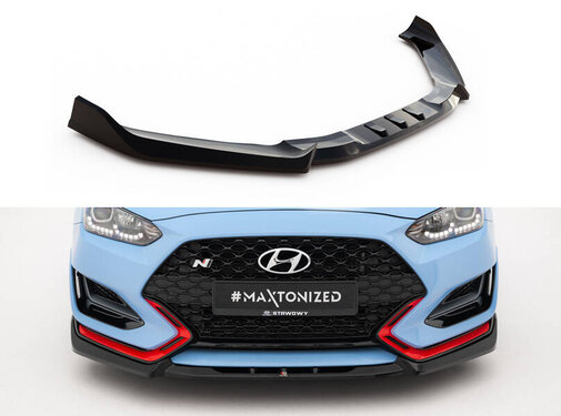 Maxton Design Maxton Design Front Splitter V.2 Hyundai Veloster N Mk2