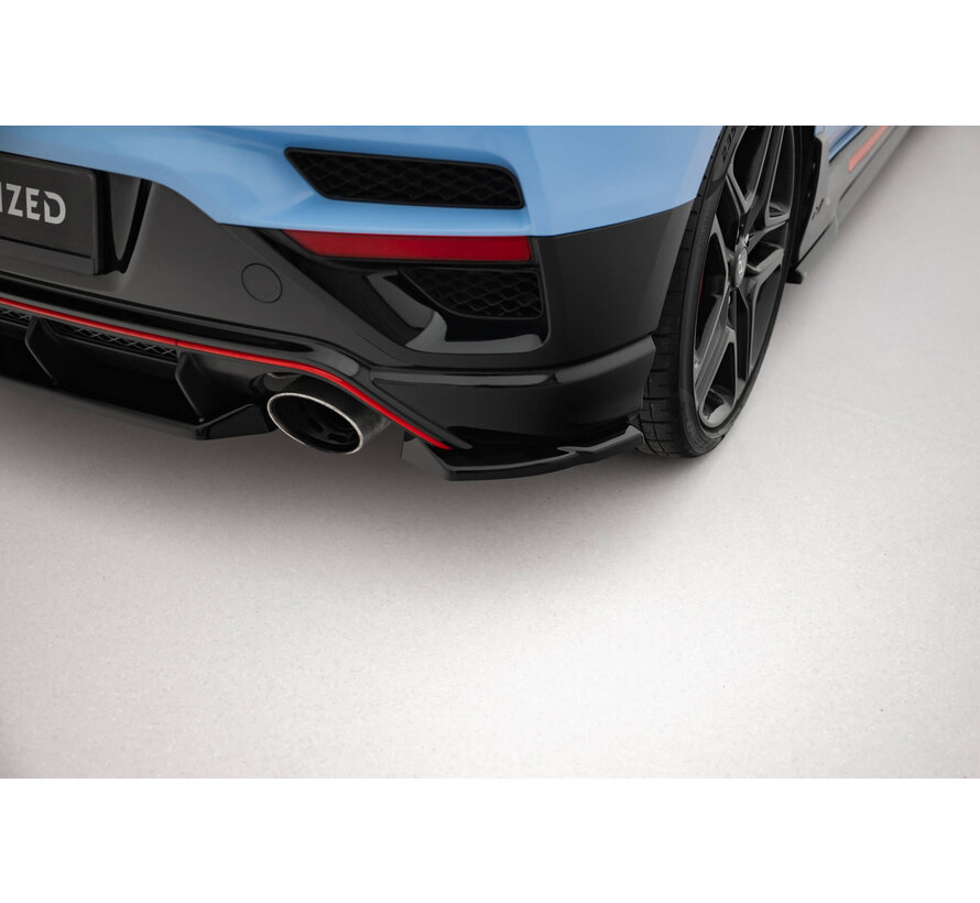 Maxton Design Rear Side Splitters Hyundai Veloster N Mk2