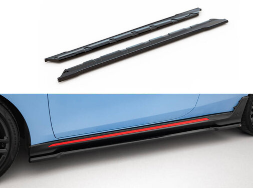 Maxton Design Maxton Design Side Skirts Diffusers Hyundai Veloster N Mk2