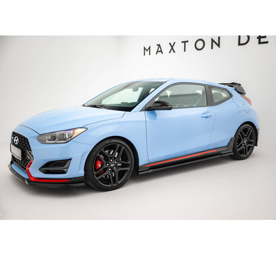 Maxton Design Side Skirts Diffusers Hyundai Veloster N Mk2