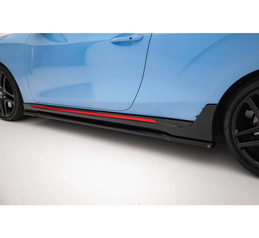 Maxton Design Side Skirts Diffusers Hyundai Veloster N Mk2