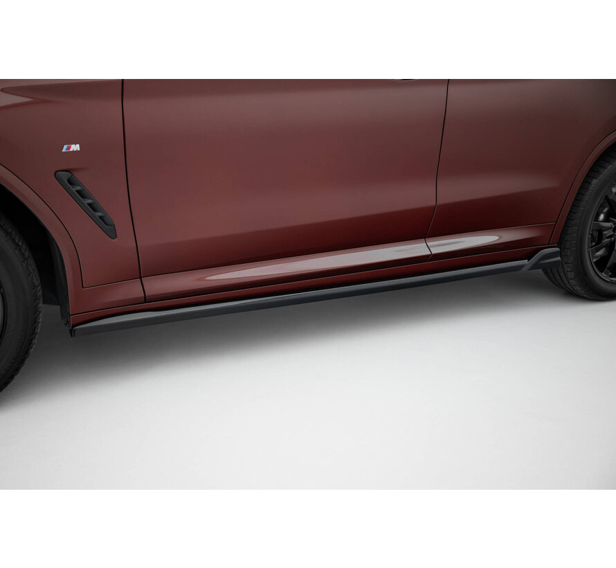 Maxton Design Side Skirts Diffusers BMW iX3 M-Pack G08 Facelift