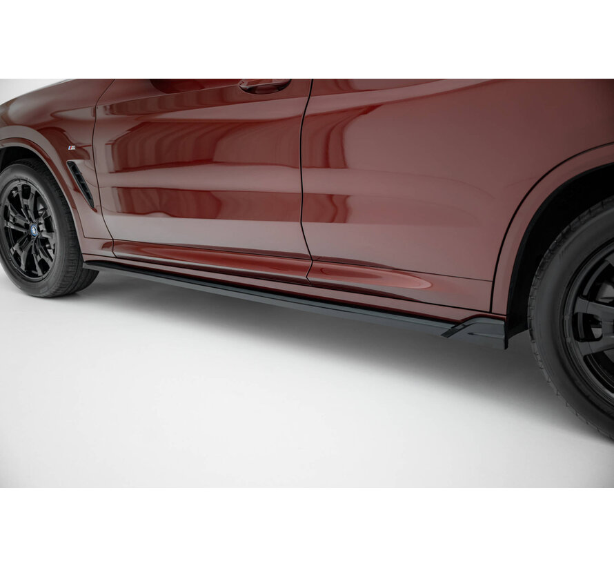 Maxton Design Side Skirts Diffusers BMW iX3 M-Pack G08 Facelift