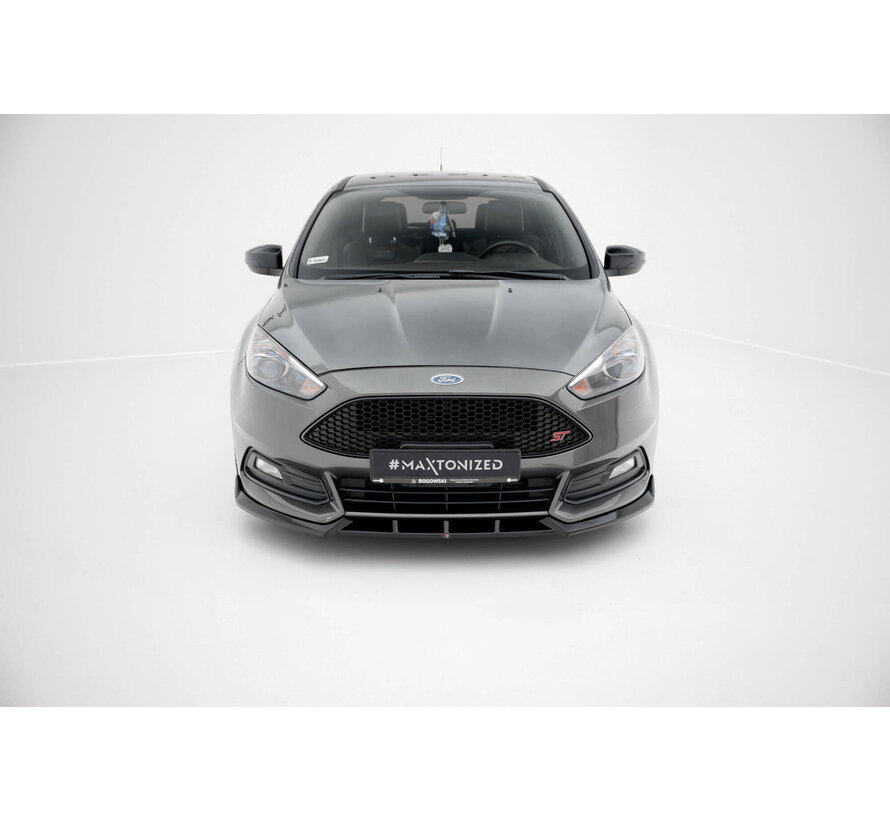 Maxton Design Front Splitter V.6 Ford Focus ST Mk3 Facelift