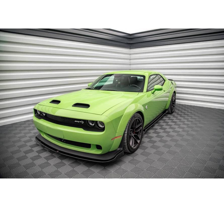 Maxton Design Set of Splitters Dodge Challenger SRT Hellcat Widebody Mk3