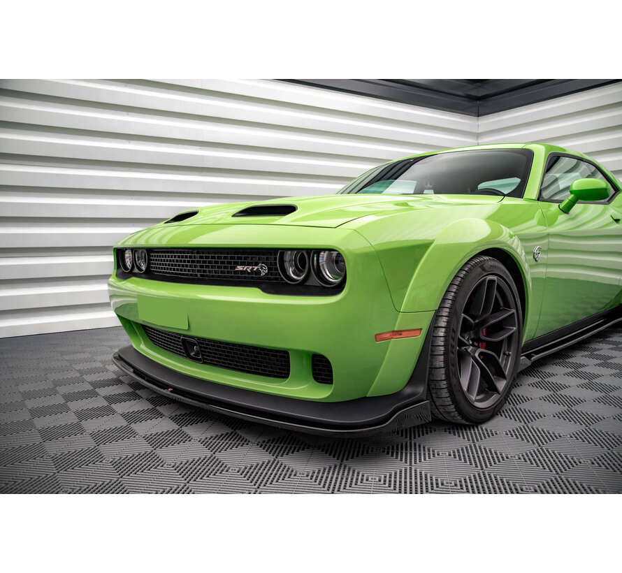 Maxton Design Set of Splitters Dodge Challenger SRT Hellcat Widebody Mk3