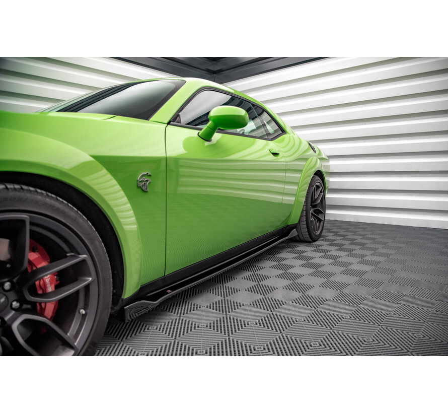 Maxton Design Set of Splitters Dodge Challenger SRT Hellcat Widebody Mk3