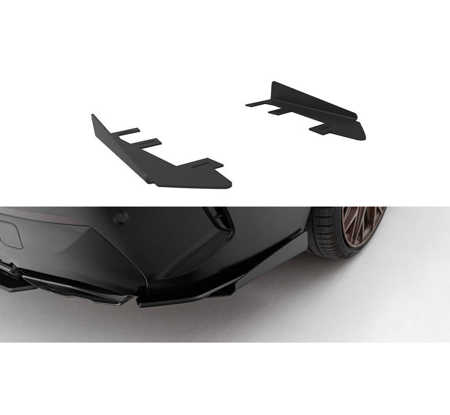 Maxton Design Rear Side Flaps passend voor BMW M440i  G22 / G23 / G22 Facelift / G23 Facelift