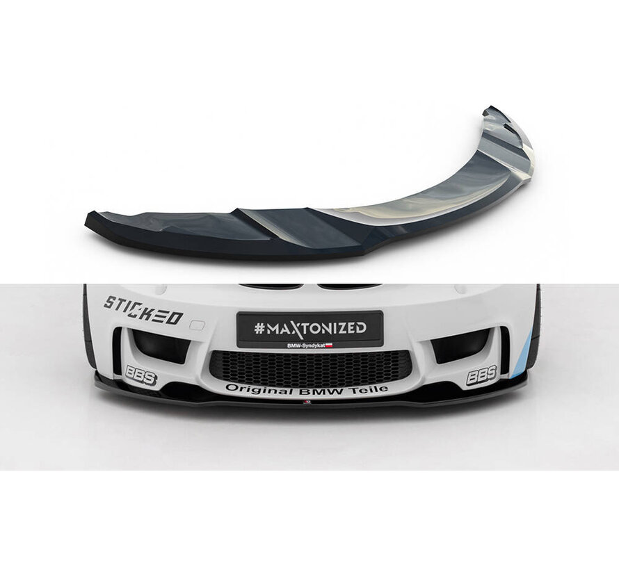 Maxton Design Front Splitter passend voor BMW 1 M Coupe E82