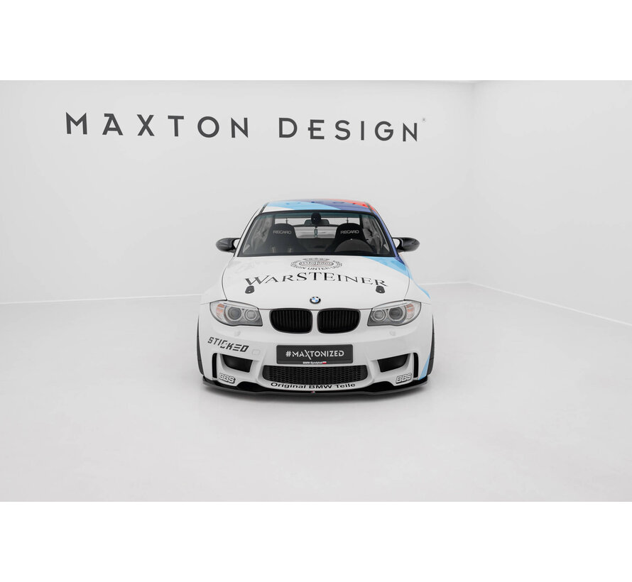Maxton Design Front Splitter passend voor BMW 1 M Coupe E82