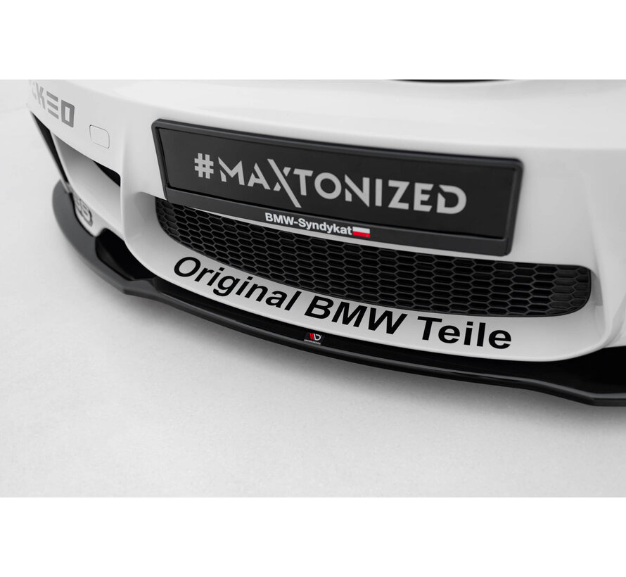 Maxton Design Front Splitter passend voor BMW 1 M Coupe E82