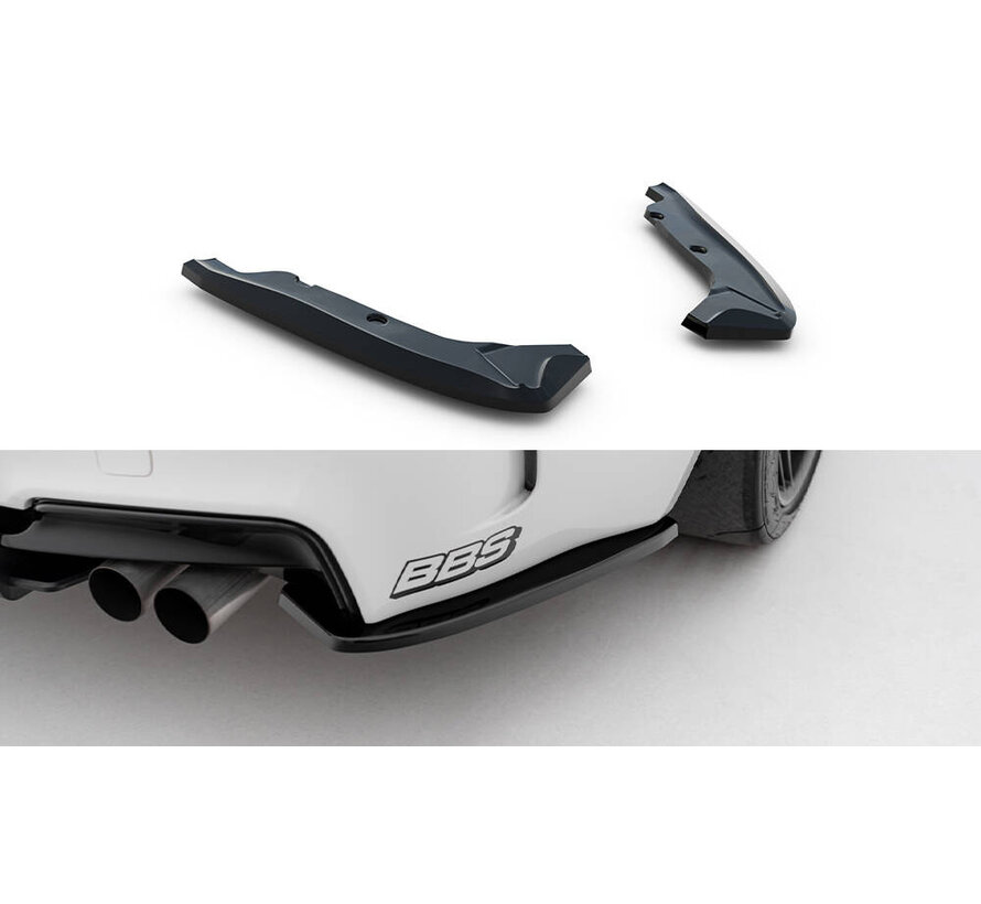 Maxton Design Rear Side Splitters BMW 1 M Coupe E82