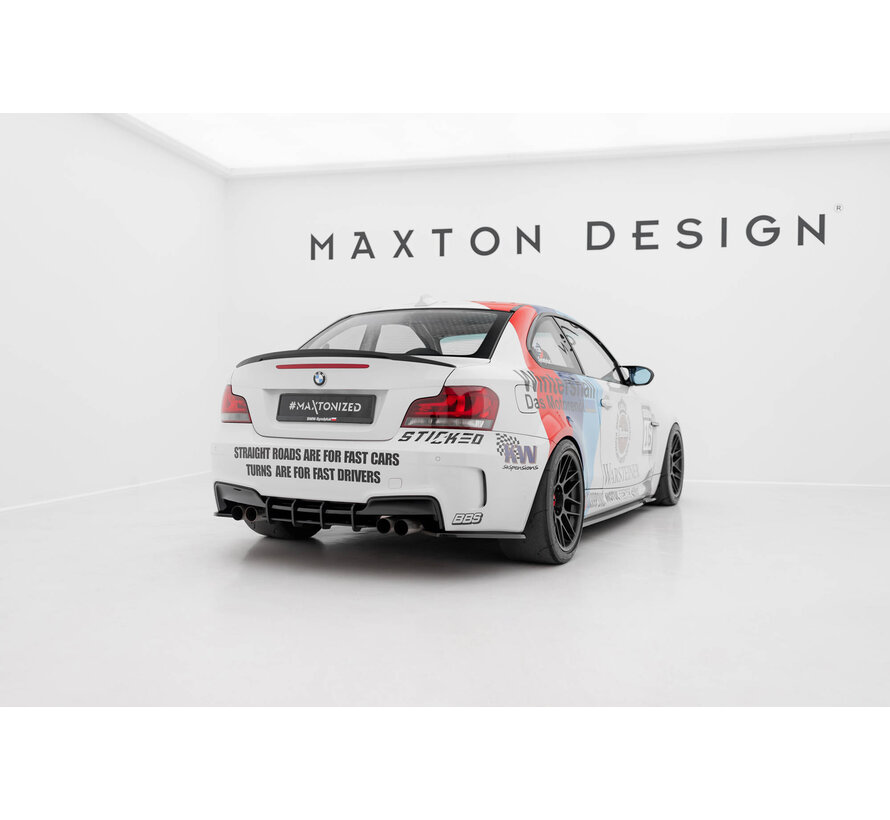 Maxton Design Rear Side Splitters BMW 1 M Coupe E82