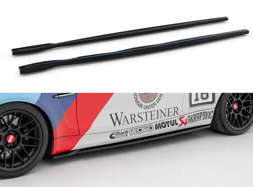 Maxton Design Maxton Design Side Skirts Diffusers BMW 1 M Coupe E82