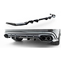 Maxton Design Rear Splitter (with vertical bars) V.2 Audi SQ8 / Q8 S-Line Mk1 Facelift