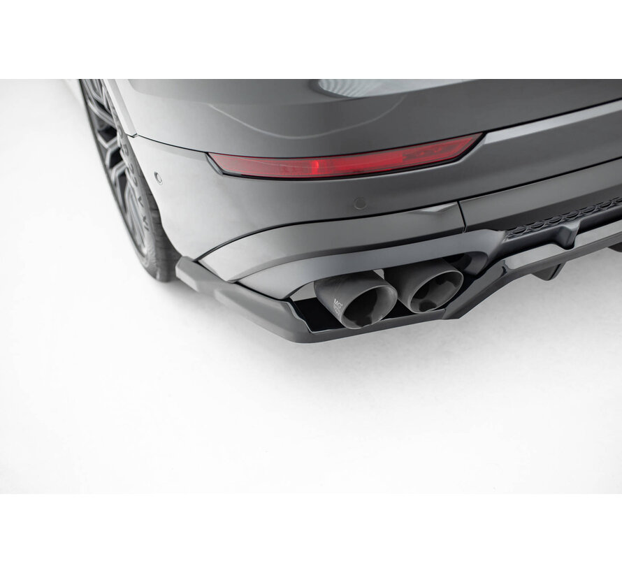 Maxton Design Rear Splitter (with vertical bars) V.2 Audi SQ8 / Q8 S-Line Mk1 Facelift