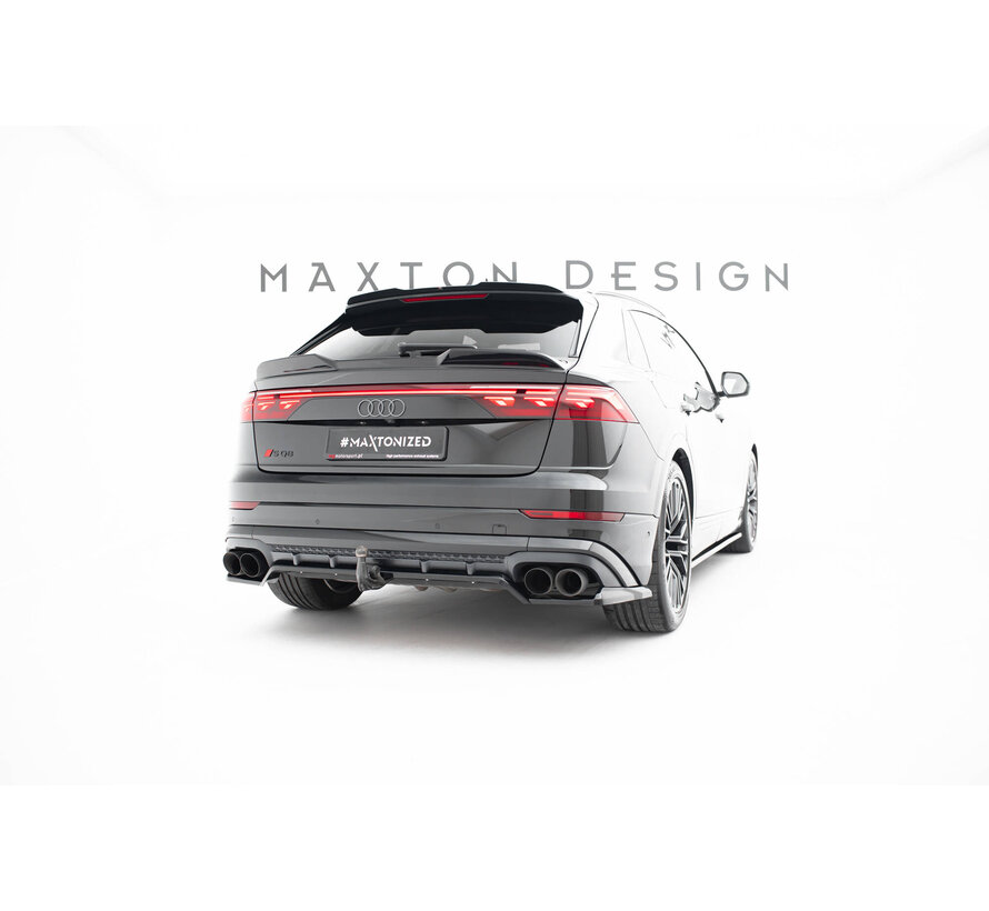 Maxton Design Rear Splitter (with vertical bars) V.2 Audi SQ8 / Q8 S-Line Mk1 Facelift