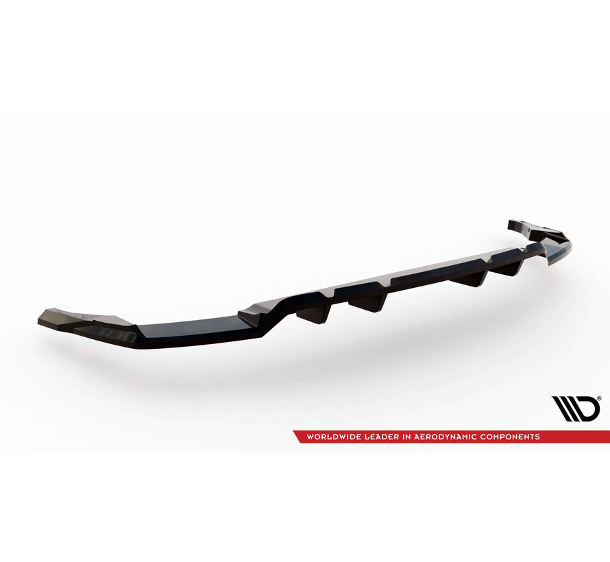 Maxton Design Rear Splitter (with vertical bars) V.2 Audi SQ8 / Q8 S-Line Mk1 Facelift