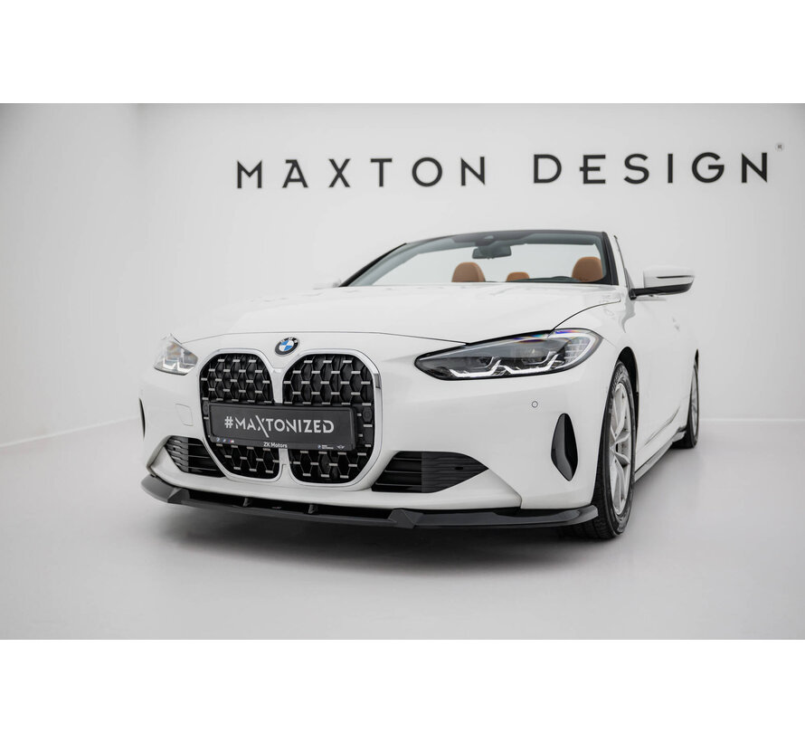 Maxton Design Front Splitter passend voor BMW 4 Coupe / Cabrio G22 / G23