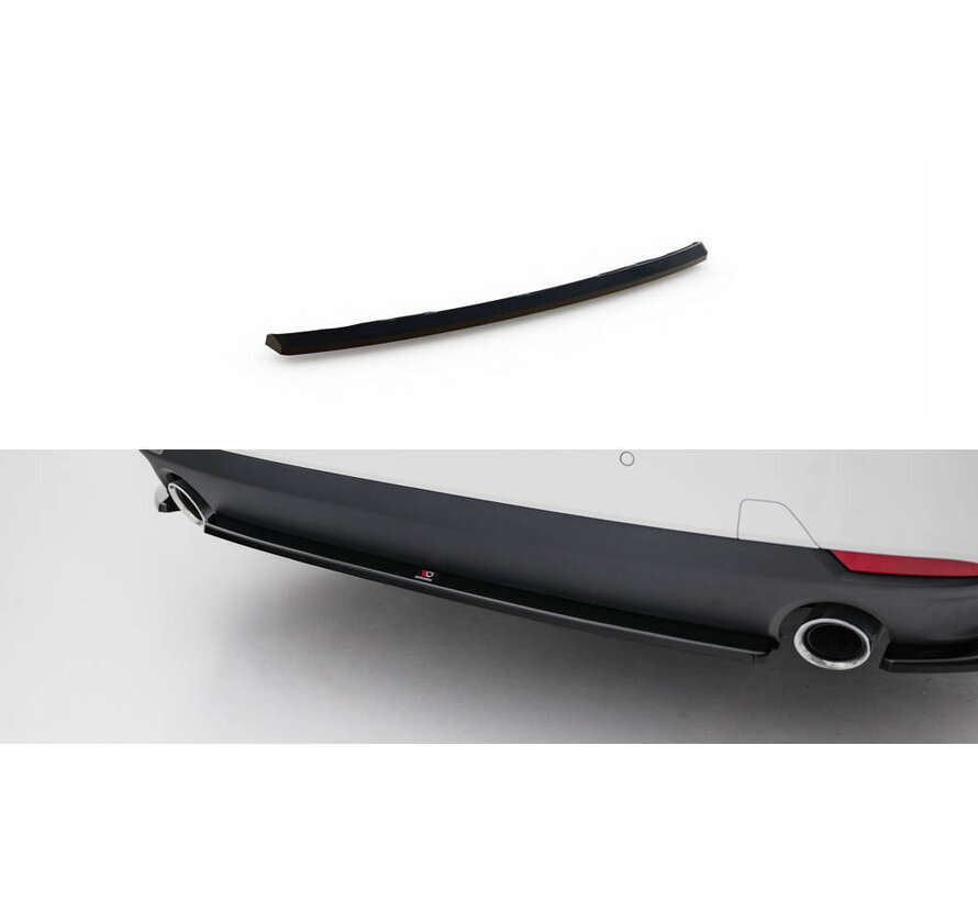 Maxton Design Central Rear Splitter for BMW 4 Coupe / Cabrio G22 / G23