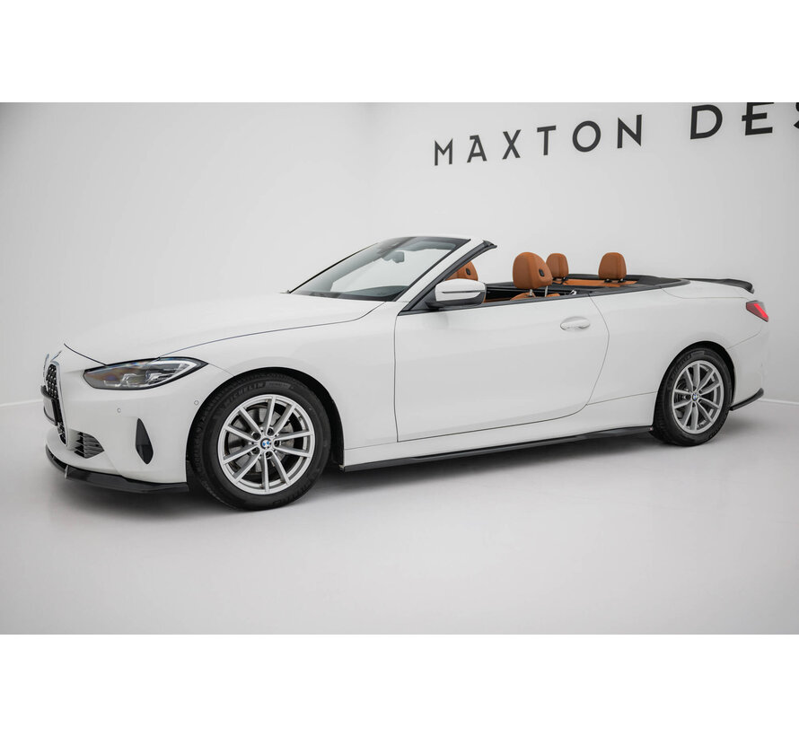 Maxton Design Side Skirts Diffusers BMW 4 Coupe / Cabrio G22 / G23