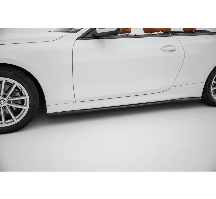 Maxton Design Side Skirts Diffusers BMW 4 Coupe / Cabrio G22 / G23