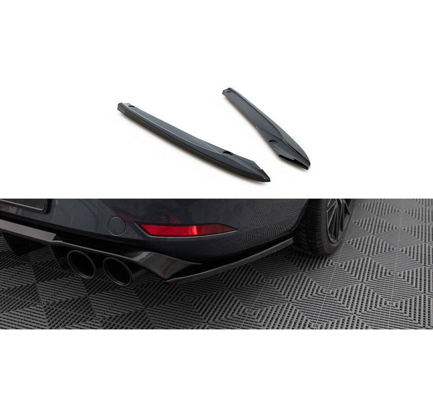 Maxton Design Rear Side Splitters V.2 Seat Leon ST FR Mk4