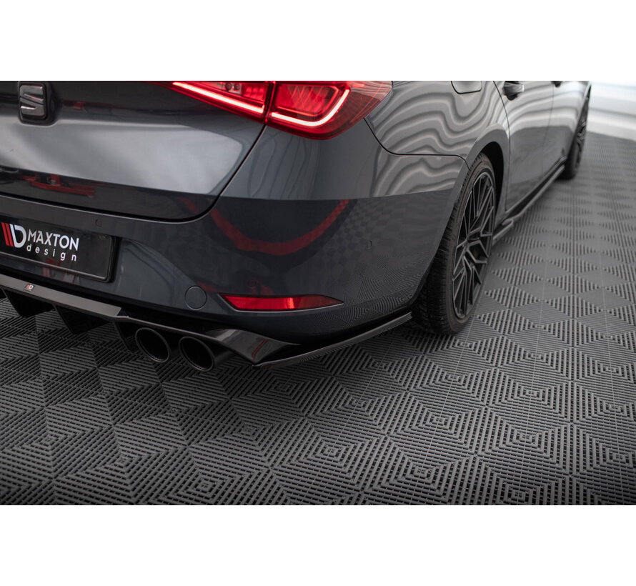 Maxton Design Rear Side Splitters V.2 Seat Leon ST FR Mk4