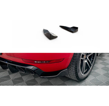 Maxton Design Maxton Design Rear Side Splitters V.2 Porsche Macan GTS / Sport Design Mk1 Facelift